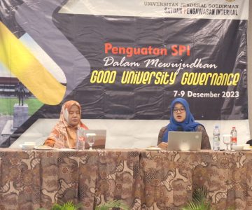 SPI UNSOED Ikuti Workshop Penguatan SPI dalam Mewujudkan Good University Governance