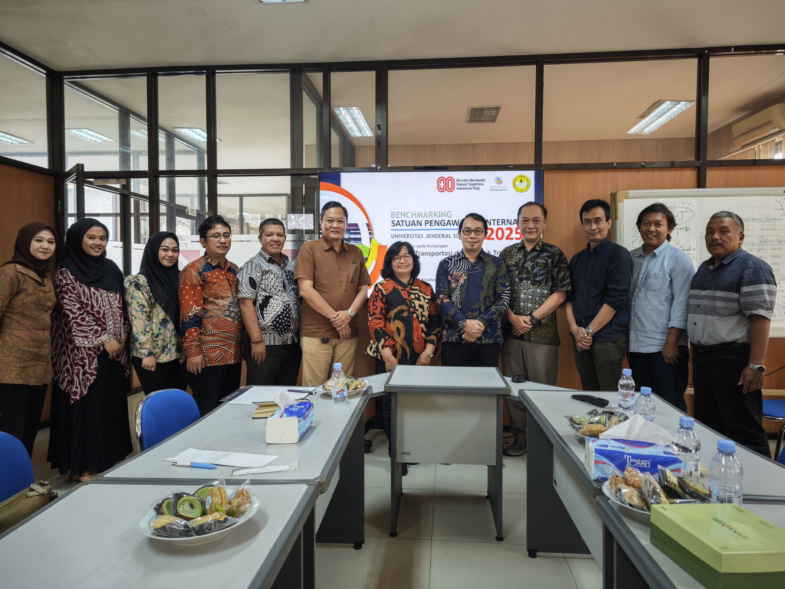 SPI Unsoed jadi Destinasi Benchmarking SPI Institut Transportasi dan Logistik (ITL) Trisakti